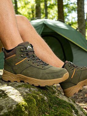 Men's Waterproof Hiking Boots | Lightweight & Slip-Resistant